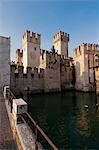 Castello Scaligero, Sirmione, Lago di Garda (Lake Garda), Lombardy, Italy, Europe