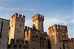 Castello Scaligero, Sirmione, lac de garde, Lombardie, Italie, Europe