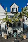 Der Eingang zum Palast, tropischer Garten, Funchal, Madeira, Atlantik, Europa