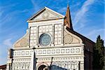 Église de Santa Maria Novella, Site du patrimoine mondial de l'UNESCO, Florence, Toscane, Italie, Europe