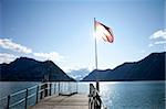 Lake of Lugano, Lugano, Canton Tessin, Switzerland, Europe