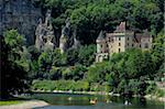 Chateau de la Malartrie, on the River Dordogne, La Roque-Gageac, Dordogne, France, Europe