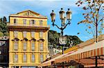 Maison de Henri Matisse, Place Charles-Félix, Cours Saleya marché et un restaurant de quartier, vieille ville, Nice, Alpes Maritimes, Provence, Côte d'Azur, French Riviera, France, Europe