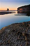 Sandstone formations on a beach in the Paparoa National Park, West Coast, South Island, New Zealand, Pacific