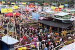 Chinese New Year flower market, Causeway Bay, Hong Kong