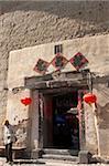 Entrance of Yuchanglou at Taxia village, Yongding, Fujian, China