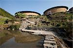 Hakka Tolou au village de Chuxi, Yongding, Fujian, Chine