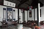 Gastzimmer, Garten des Meisters der Netze, Suzhou, Jiangsu Province, China