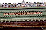 Fine roof carvings at Shi-Keng Court, Chaoshan, China