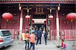 Kaiyuan-Tempel in der Altstadt von Chaozhou, China Bewachung