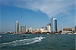 City of Xiamen, view from Gulangyu Island, Xiamen Amoy, Fujian, China