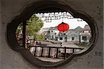 Boat pier, old town of Xitang, Zhejiang, China