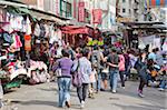 Shopping at Womens Street, Mongkok, Hong Kong