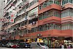 Residential buildings at Tai Kok Tsui, Kowloon, Hong Kong