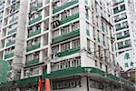 Residential buildings at Tai Kok Tsui, Kowloon, Hong Kong