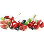 Selection of summer fruit