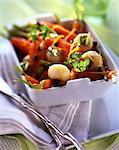 Sautéd carrots and turnips