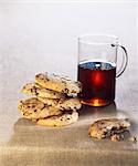 Mandel- und Ahornsirup cookies