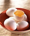 Bowl of eggs plus egg yolk