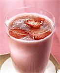 Lait aux fraises