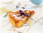 Pear, Quetsche and Mirabelle plum tart