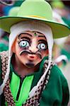 Amérique du Sud, Bolivie, Oruro, carnaval d'Oruro, homme en costume