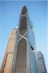 Pearl River Tower, zone de Zhujiang New Town, Tianhe, Guangzhou, Guangdong Province, Chine