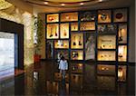 Lobby du Hard Rock Hotel, City of Dreams, bande de Cotai, Macao, Chine