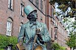 Europe, Scandinavia, Denmark, North Zealand Copenhagen, Hans Christian Andersen statue