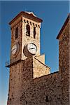 Cannes, Provence-Alpes-Cote d'Azur, France. Bell tower of the Eglise Notre Dame d'Esperance