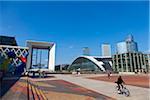 Grande Arche de La défense quartier, Paris, France, Europe