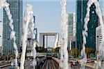 View of La Defense, Paris, Ile de France, France, Europe