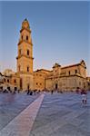 Italien, Apulien, Lecce Bezirk, Salentine Halbinsel, Salento, Lecce, quadratisch, Duomo Kathedrale.