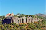 North America, Mexico, Guanajuato state, Guanajuato, Boca Mina San Ramón, hilltop mine ruins; Unesco World Heritage Site