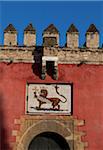 Spain, Andalusia, Seville; Entrance of the Real Alcazar