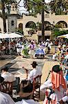 San Cristobal groupe folklorique traditionnel. Las Palmas de Gran Canaria, îles Canaries