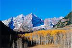 Nordamerika, USA, Vereinigte Staaten von Amerika, Colorado, Maroon Bells, der Elk-Range, Aspen