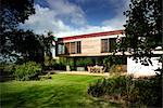 Bois recouvert extérieur résidentiel moderne Accueil dans Ubly, Somerset, UK. Architectes : Rebecca Dyer