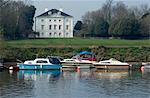 Marble Hill House (18th century historic house, English Heritage), along the River Thames, Richmond. Architects: Roger Morris