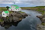 Fishing Lodge, Lundur, Hitara River, Vesturland, Iceland