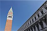 Campanile de Saint Marc, Venise, Vénétie, Italie