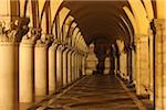 Doge's Palace at Night, Venice, Veneto, Italy