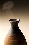 Smoke Coming Out By Traditional Pot