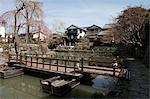 Canal town, Omi-hachiman, Shiga Prefecture, Japan