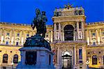 Heldenplatz and Hofburg, UNESCO World Heritage Site, Vienna, Austria, Europe