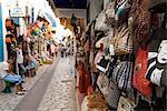 Bazar à Houmt Souk, l'île de Djerba, en Tunisie, l'Afrique du Nord, Afrique