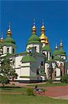 St. Sophia Cathedral Complex, UNESCO World Heritage Site, Kiev, Ukraine, Europe