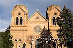 Basilique de Saint François d'assise, Santa Fe, Nouveau-Mexique, États-Unis d'Amérique, l'Amérique du Nord