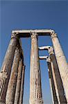 Temple de l'Olympe Zeus, Athènes, Grèce, Europe