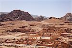 Ruins of the Great Temple in Petra, UNESCO World Heritage Site, Jordan, Middle East